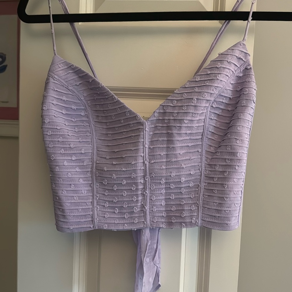 Selfie Leslie Lilac Top